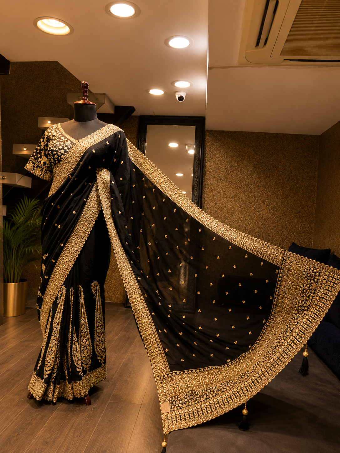 Black Heritage Saree