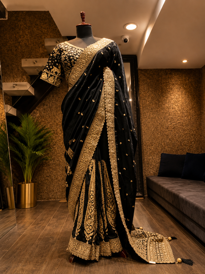 Black Heritage Saree