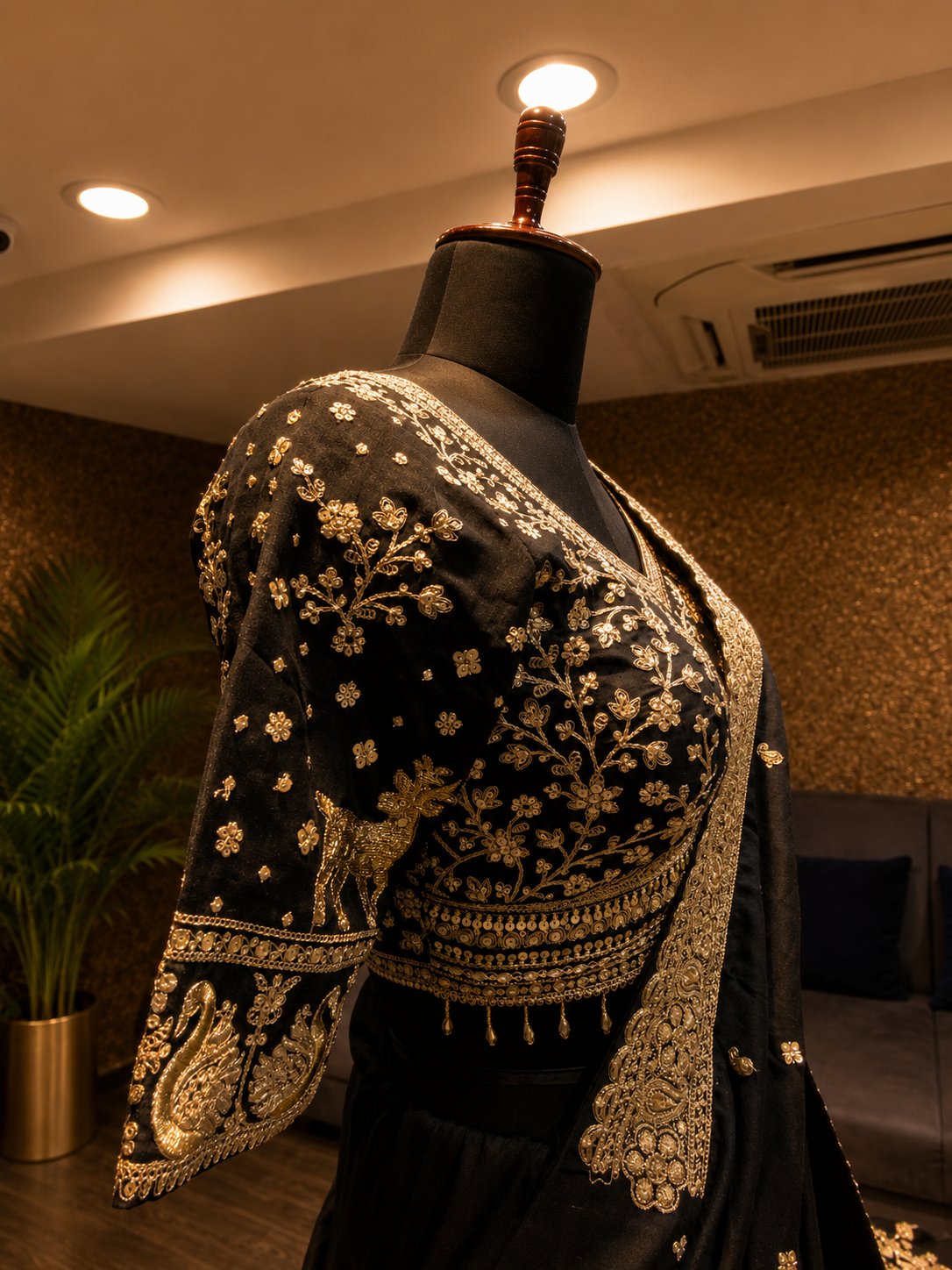 Black Heritage Saree