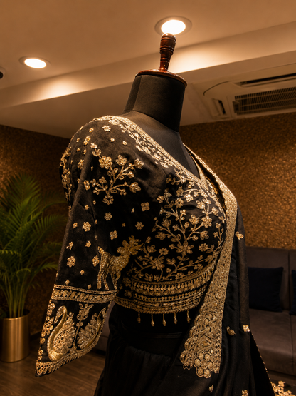 Black Heritage Saree